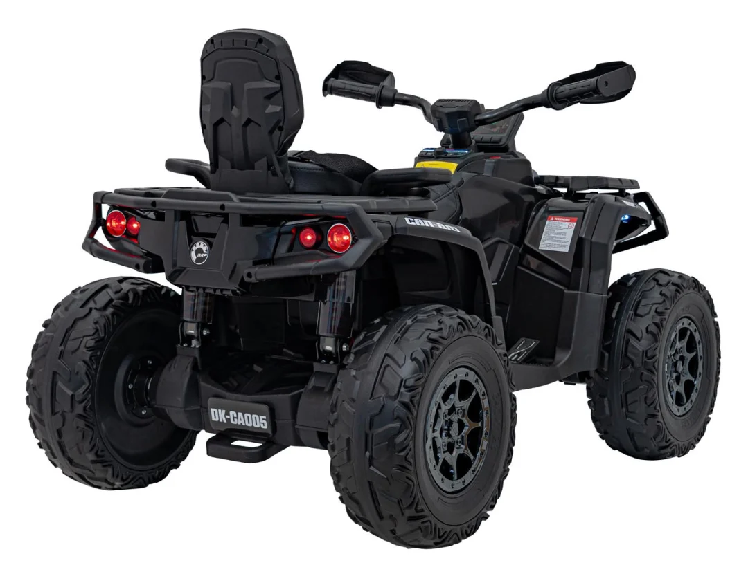 Can-Am Outlander ATV quad na akumulator s daljinskim upravljačem, crni_8