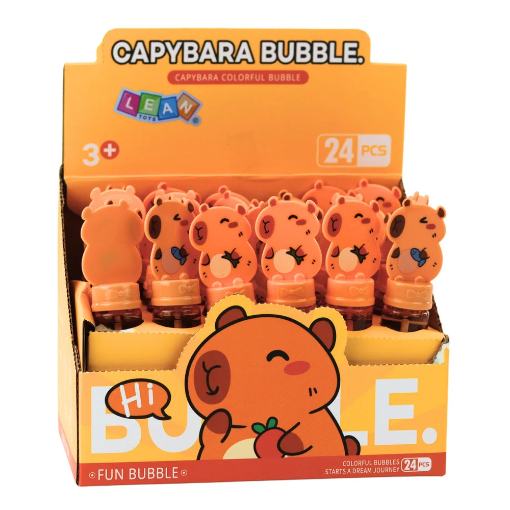 Capybara mjehurići od sapunice s 3 rupe za mjehuriće, 35 ml mješavina_5
