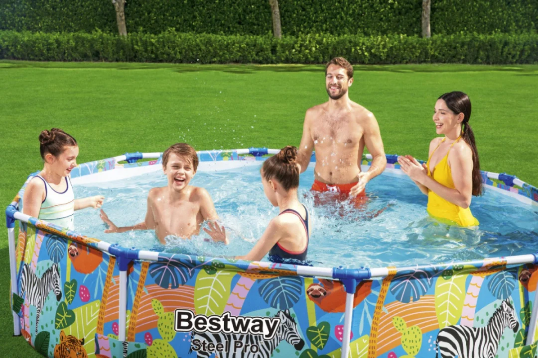 Čelični Pro Frame bazen za djecu Animal World BESTWAY 305x66cm 10ft_8
