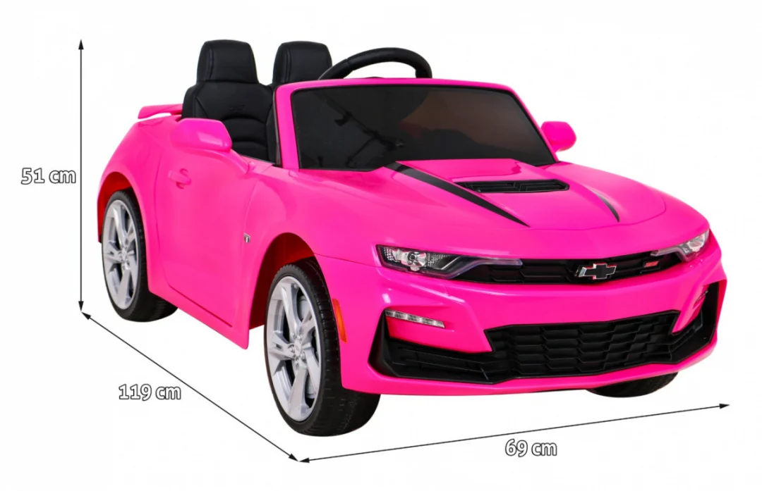 Chevrolet Camaro 2SS na akumulator, ružičasti_2