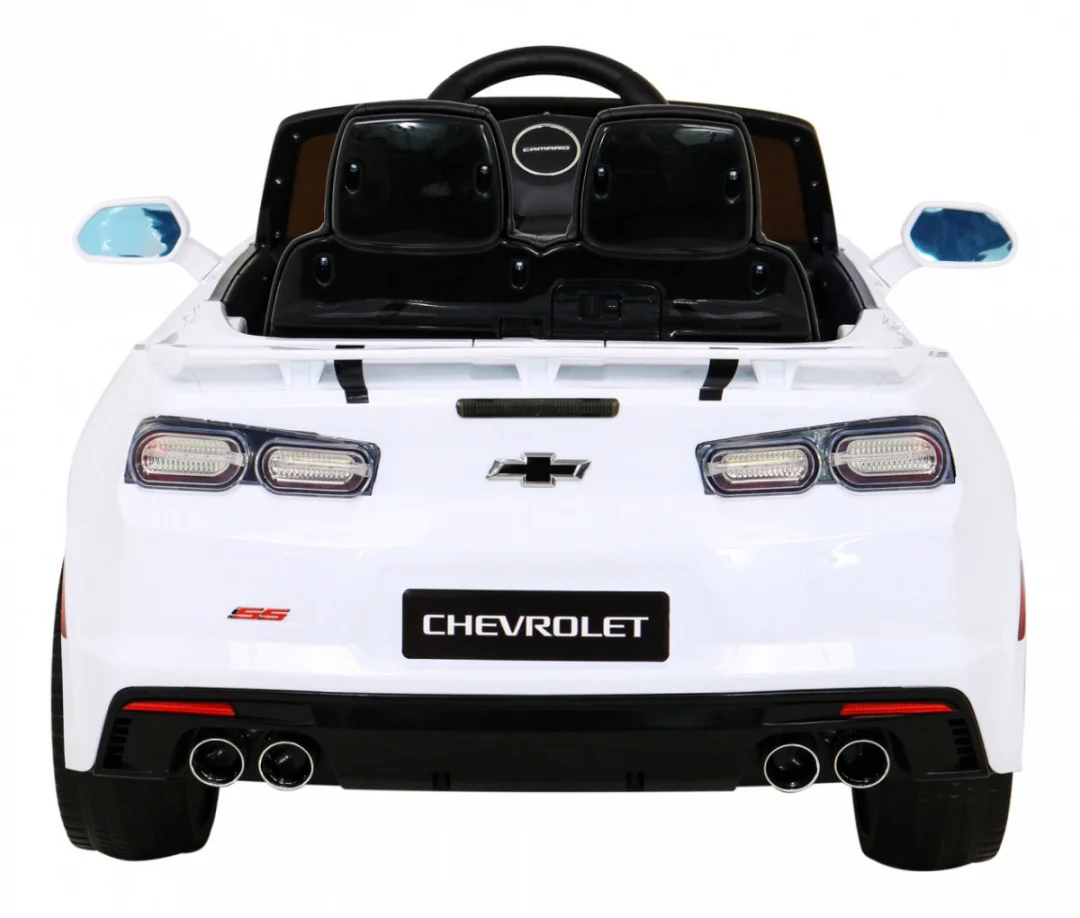 Chevrolet Camaro 2SS na baterije bijeli + daljinski upravljač + EVA kotači + spori start + svjetlosni zvukovi, bijela_6