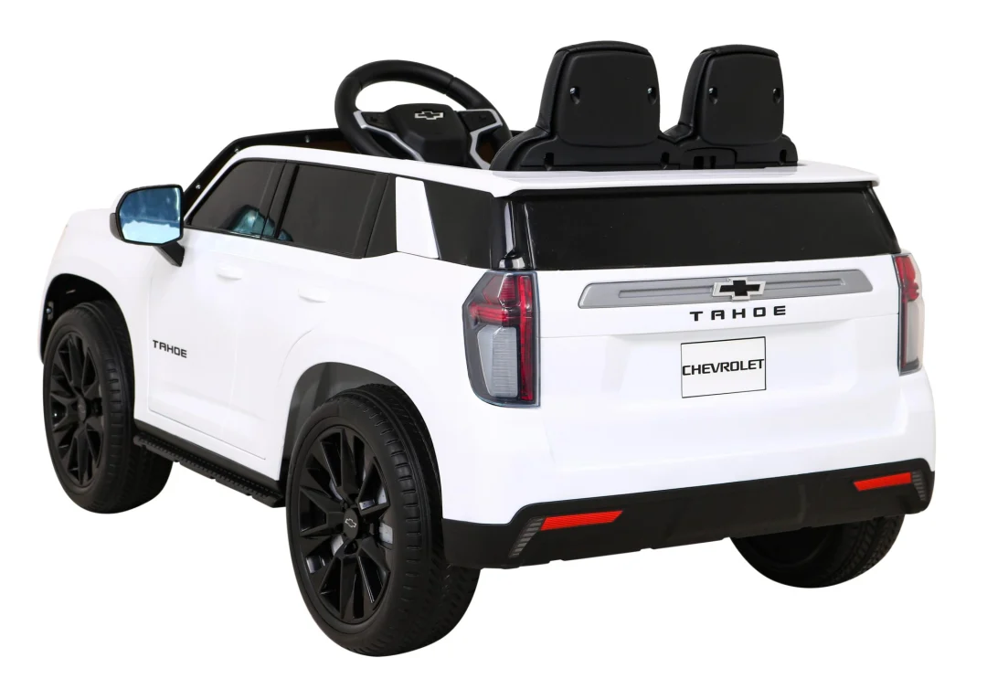 Chevrolet Tahoe električni automobil za djecu bijeli + daljinski upravljač + EVA + MP3, bijela_5