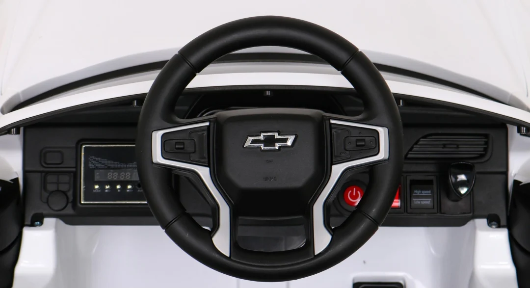 Chevrolet Tahoe električni automobil za djecu bijeli + daljinski upravljač + EVA + MP3, bijela_8