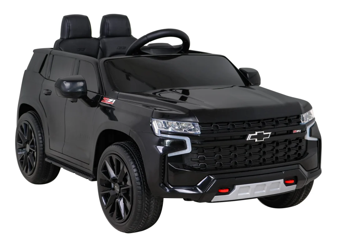 Chevrolet Tahoe električni automobil za djecu crni + daljinski upravljač + EVA + MP3 radio + LED, crna_10