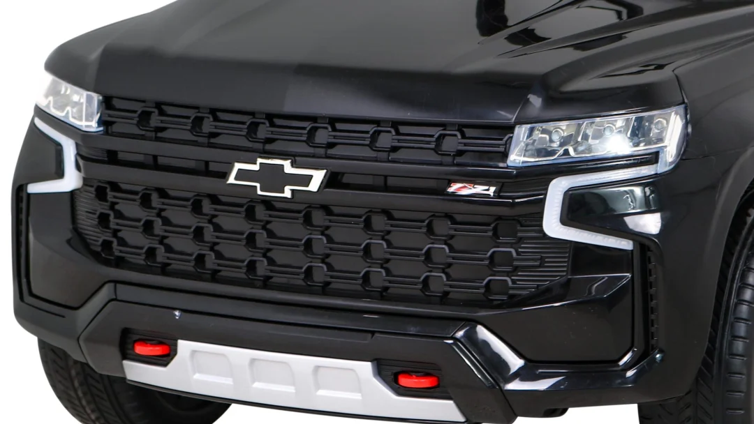 Chevrolet Tahoe električni automobil za djecu crni + daljinski upravljač + EVA + MP3 radio + LED, crna_12