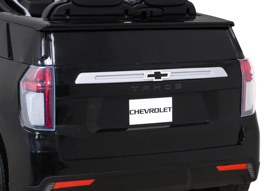 Chevrolet Tahoe električni automobil za djecu crni + daljinski upravljač + EVA + MP3 radio + LED, crna_13