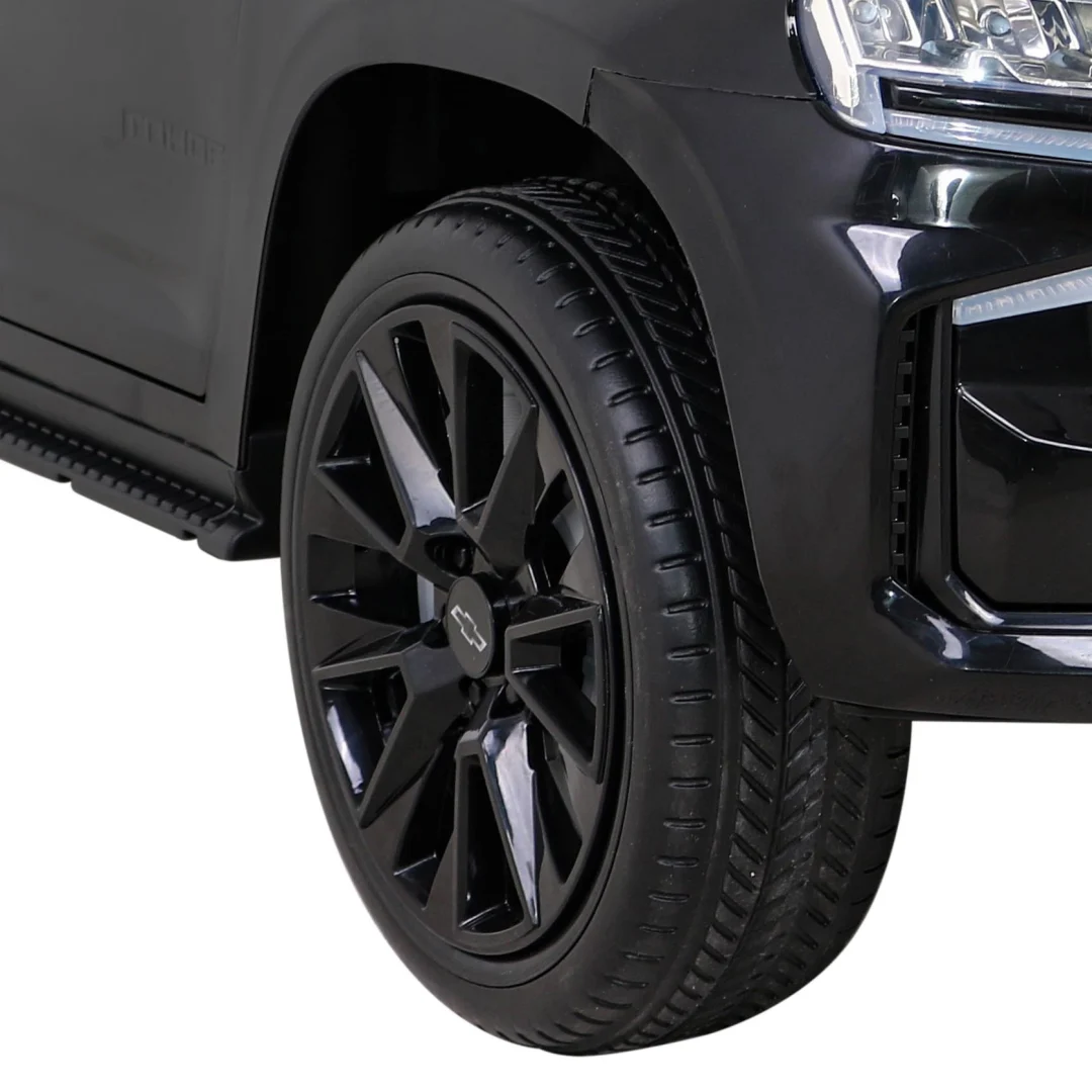 Chevrolet Tahoe električni automobil za djecu crni + daljinski upravljač + EVA + MP3 radio + LED, crna_14