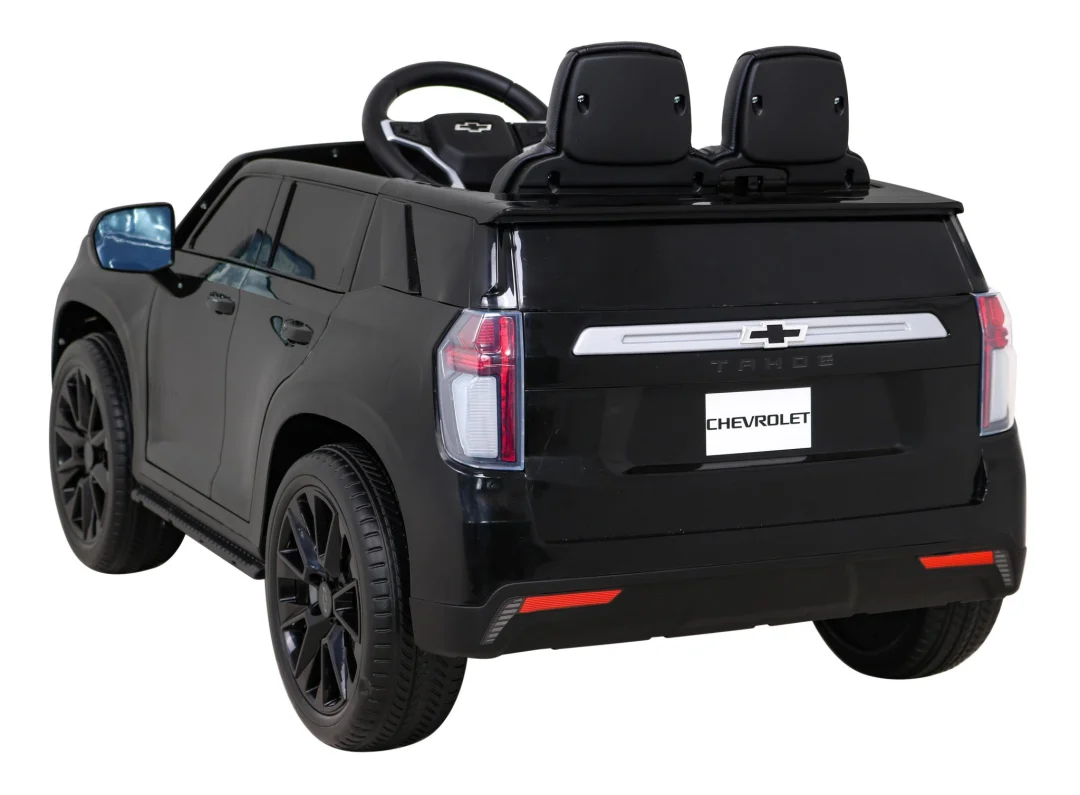 Chevrolet Tahoe električni automobil za djecu crni + daljinski upravljač + EVA + MP3 radio + LED, crna_5