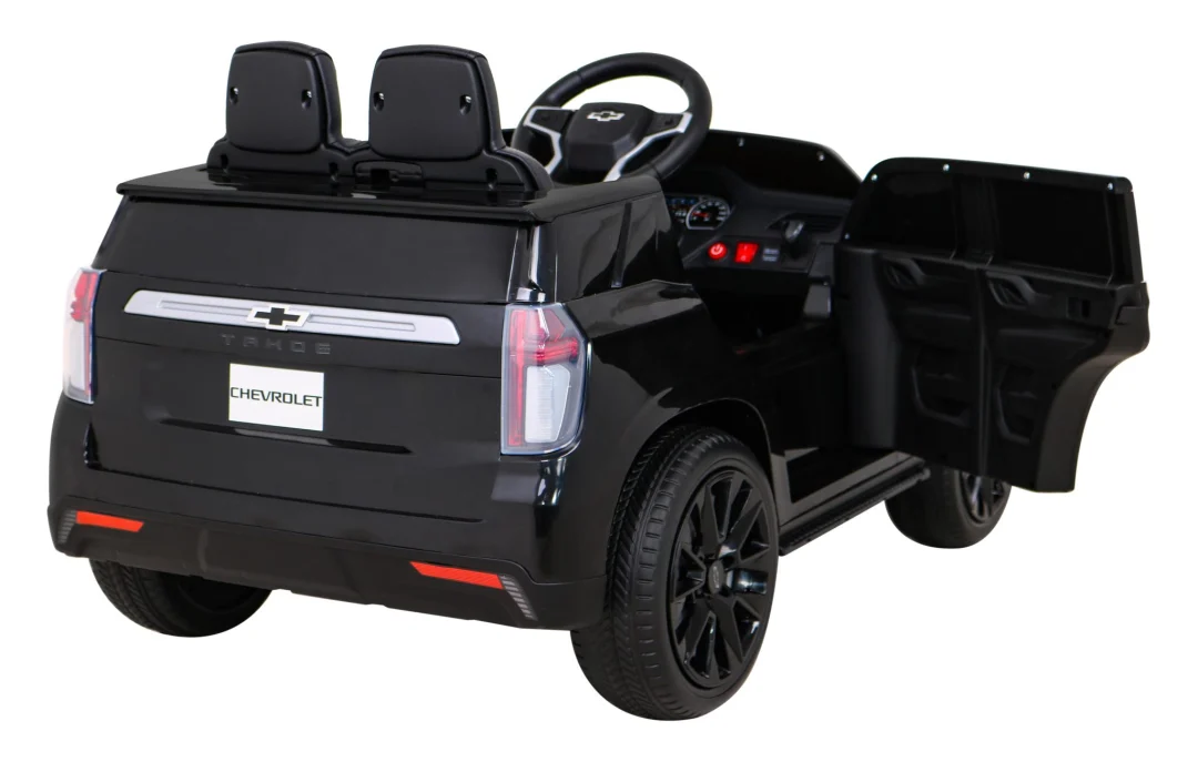 Chevrolet Tahoe električni automobil za djecu crni + daljinski upravljač + EVA + MP3 radio + LED, crna_9
