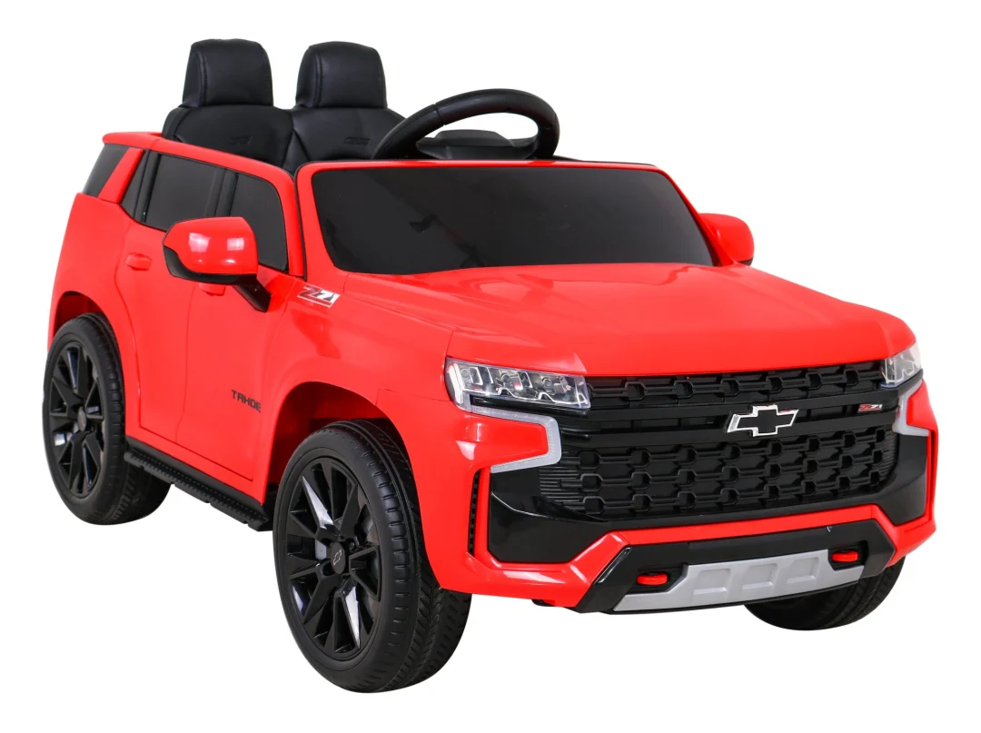 Chevrolet Tahoe električni automobil za djecu crveni + daljinski upravljač + EVA + MP3, crvena_10