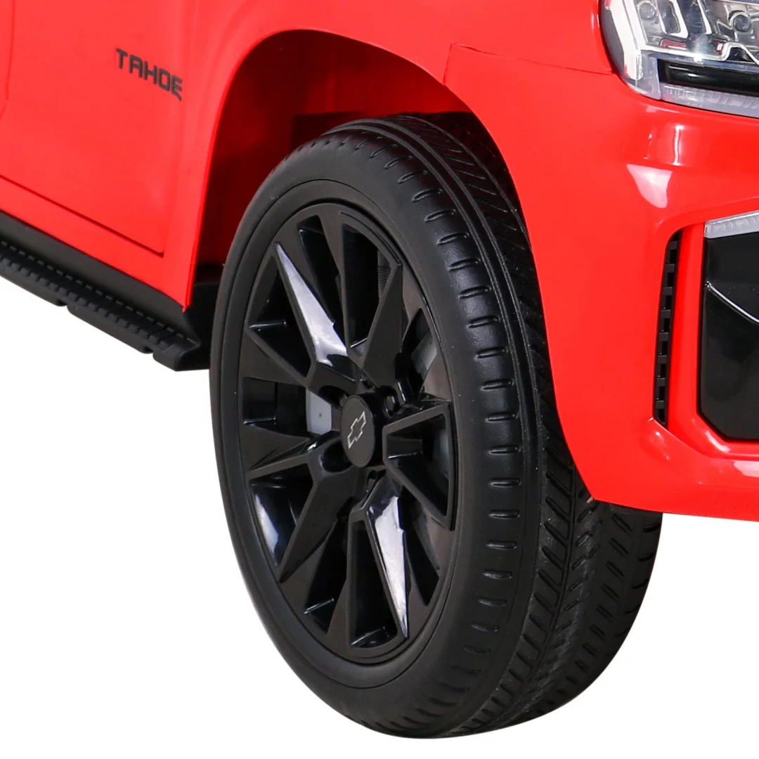Chevrolet Tahoe električni automobil za djecu crveni + daljinski upravljač + EVA + MP3, crvena_14