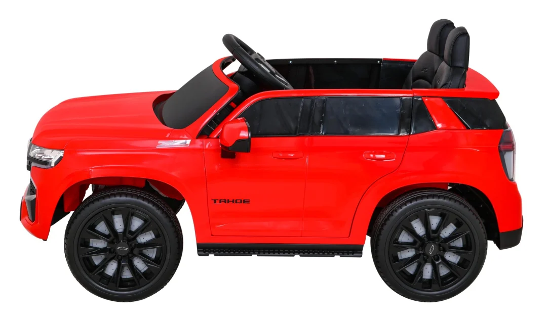 Chevrolet Tahoe električni automobil za djecu crveni + daljinski upravljač + EVA + MP3, crvena_4