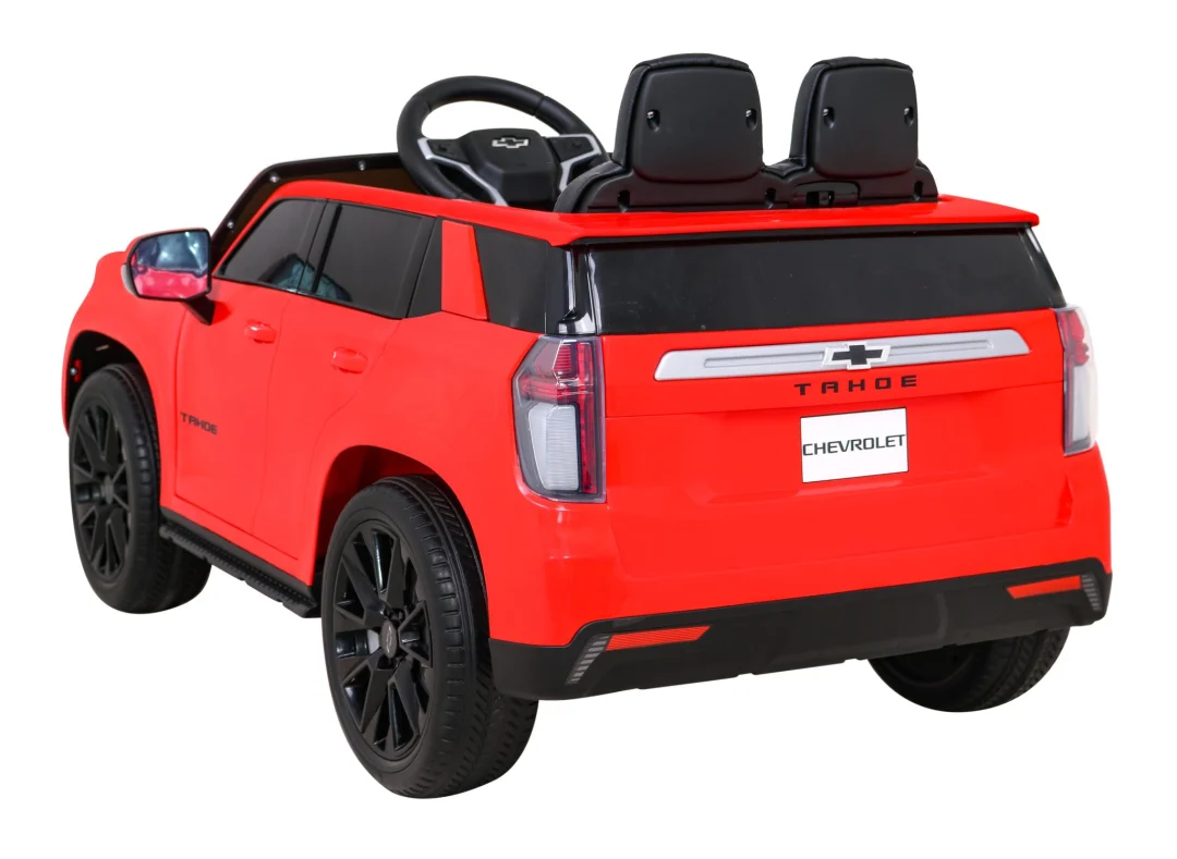 Chevrolet Tahoe električni automobil za djecu crveni + daljinski upravljač + EVA + MP3, crvena_5