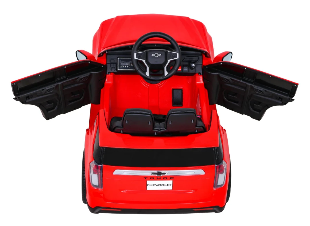 Chevrolet Tahoe električni automobil za djecu crveni + daljinski upravljač + EVA + MP3, crvena_7
