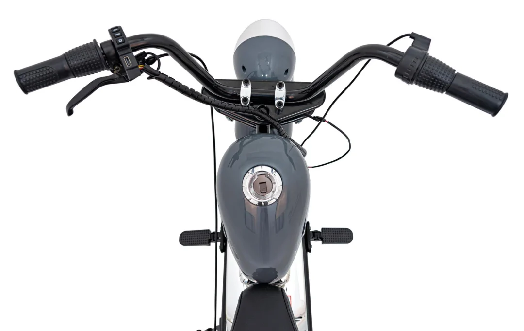 Chopper Warrior motocikl siva motor na akumulator_11