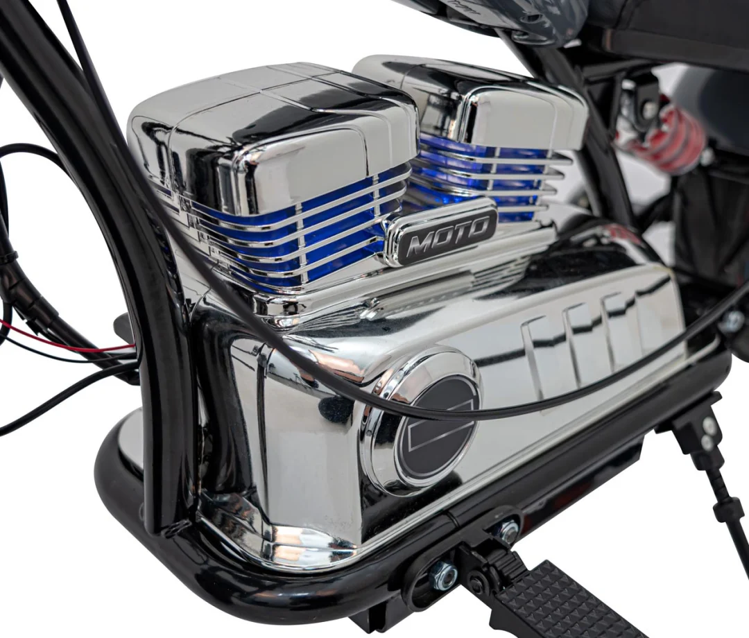 Chopper Warrior motocikl siva motor na akumulator_17