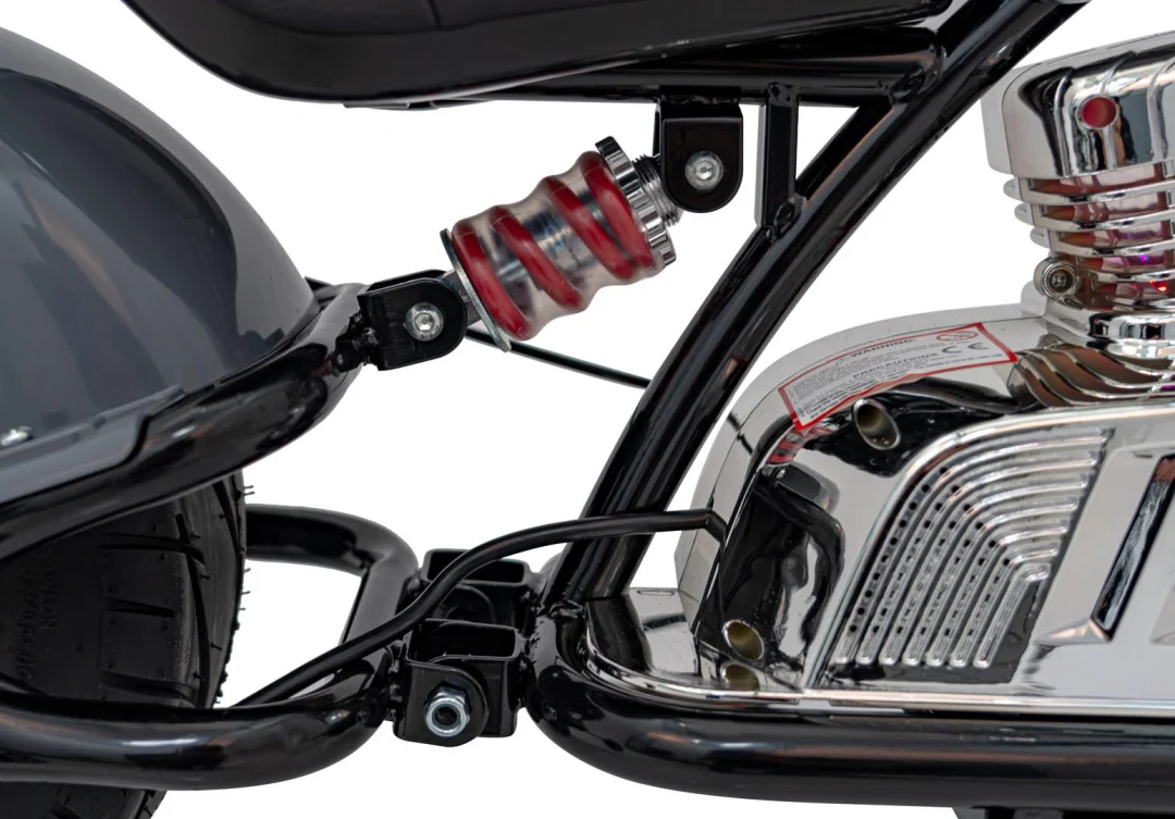 Chopper Warrior motocikl siva motor na akumulator_21
