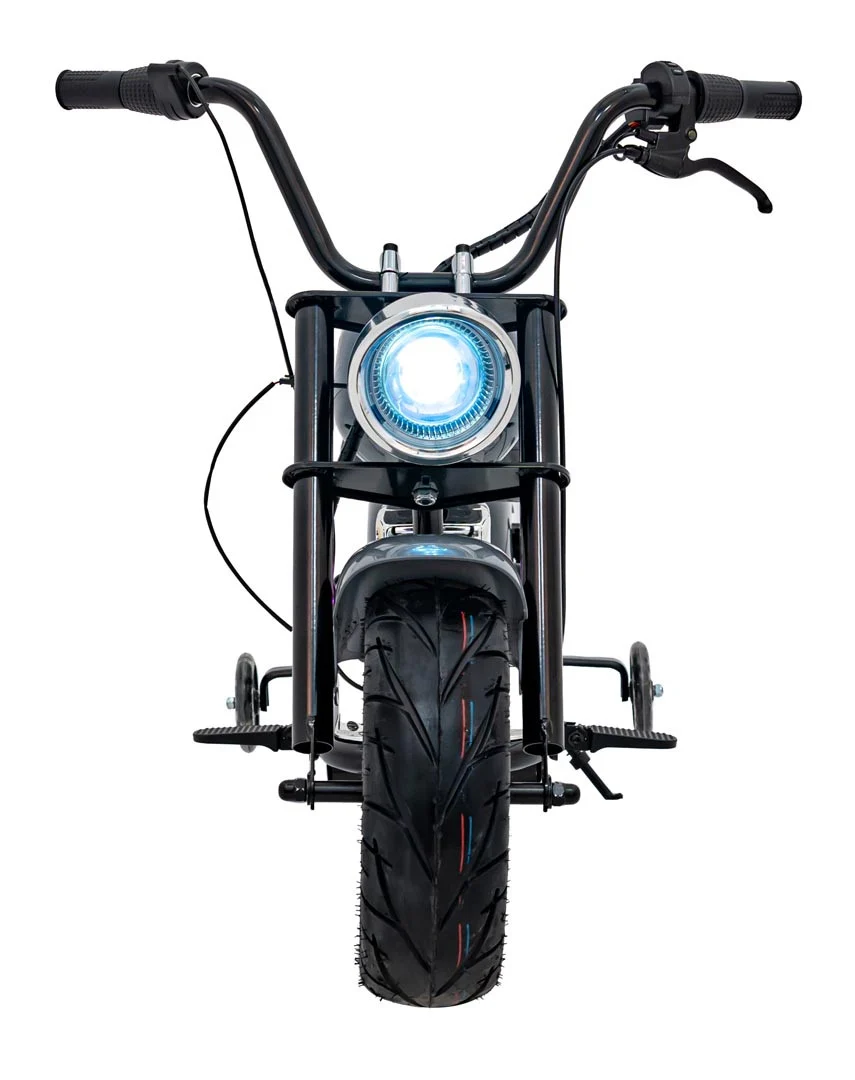 Chopper Warrior motocikl siva motor na akumulator_4
