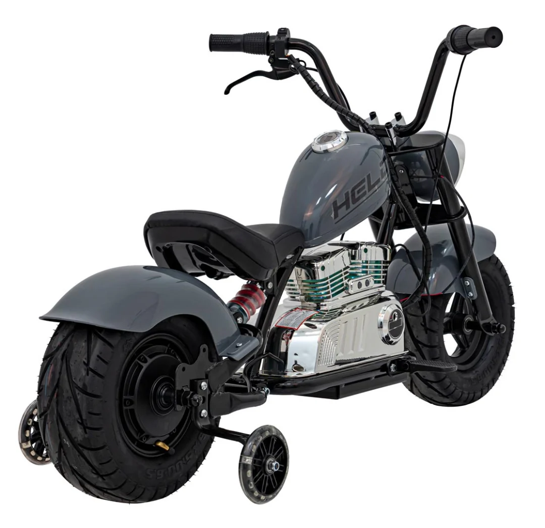 Chopper Warrior motocikl siva motor na akumulator_9