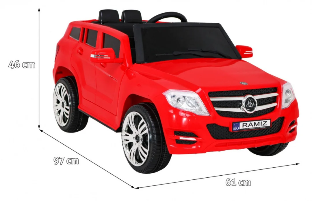 City Rider auto na akumulator s RC, crveni_2