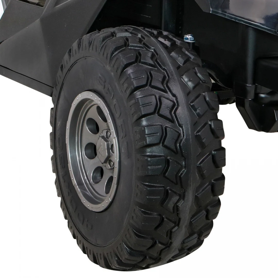 Clash Buggy na baterije za 2 djece bijela + daljinski upravljač + 4x4 pogon + podešavanje sjedala +_13