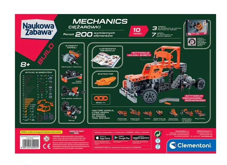 Clementoni mehanički laboratorij kamioni 60992_6