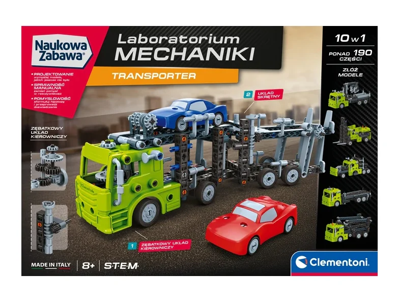 Clementoni mehanički laboratorij transporter 50249_4