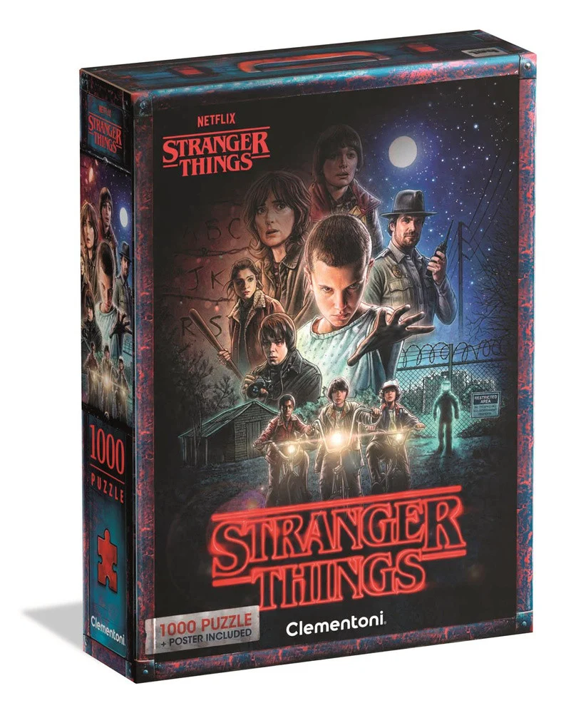 Clementoni slagalica Stranger Things, 1000 dijelova, 70 × 50 cm_1