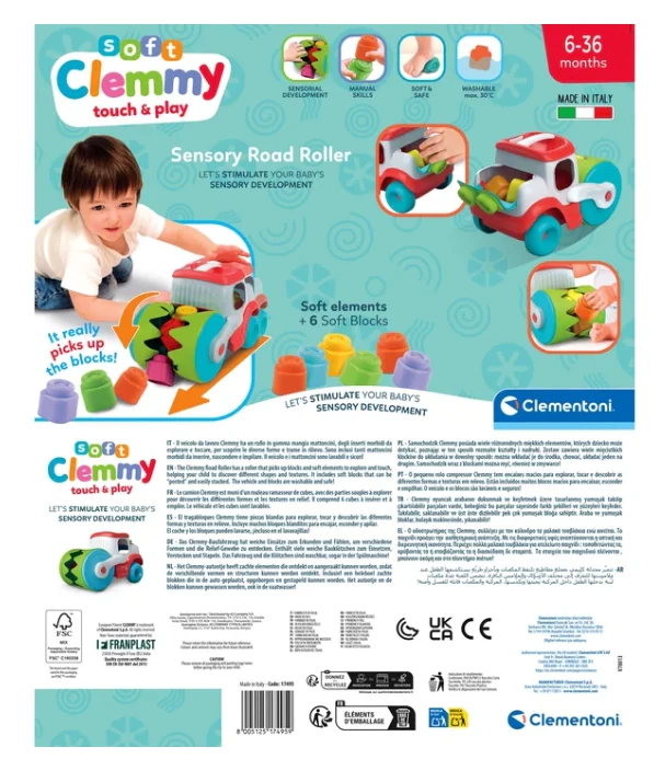Clemmy senzorni valjak sorter Clementoni 17495_6