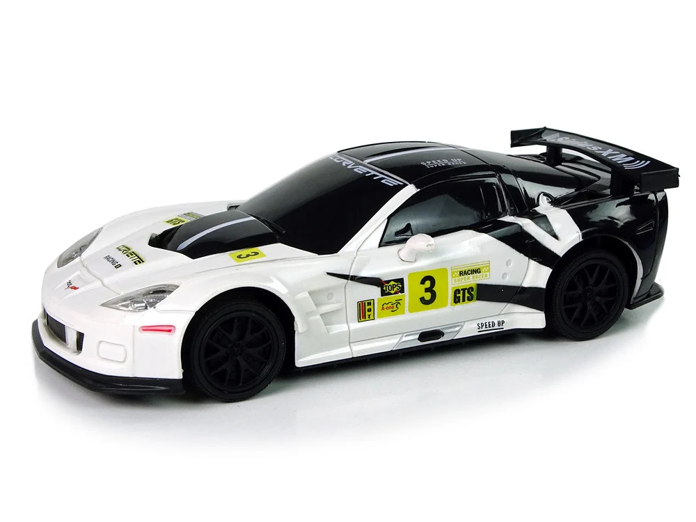 Corvette C6.R automobil na daljinsko upravljanje, 1:24, bijeli_2