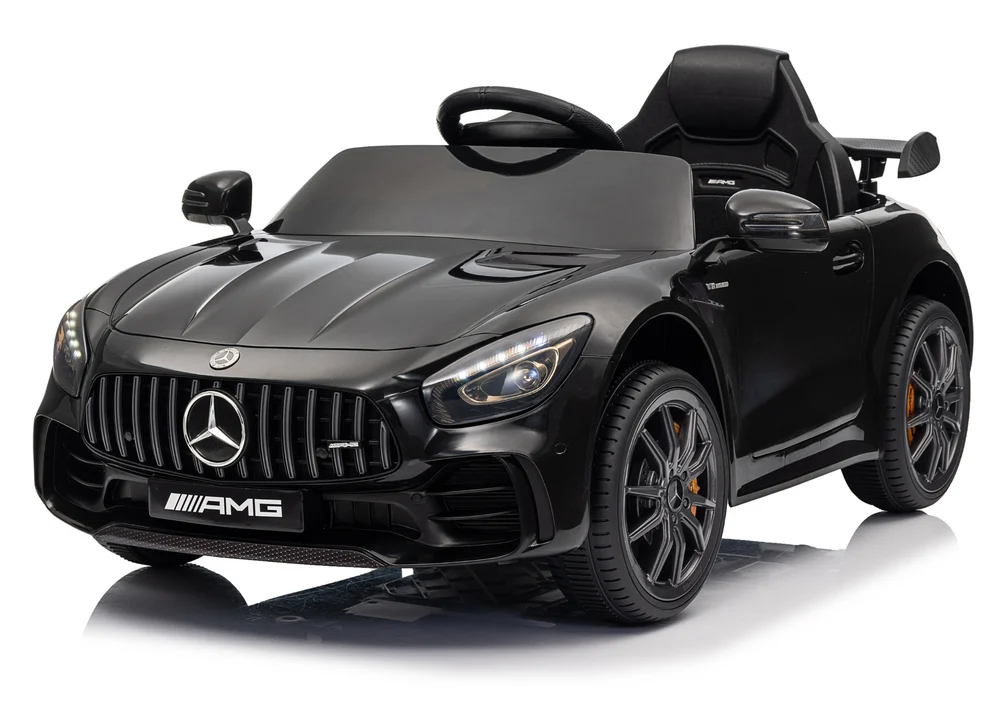 Crni automobil na baterije Mercedes GTR_2