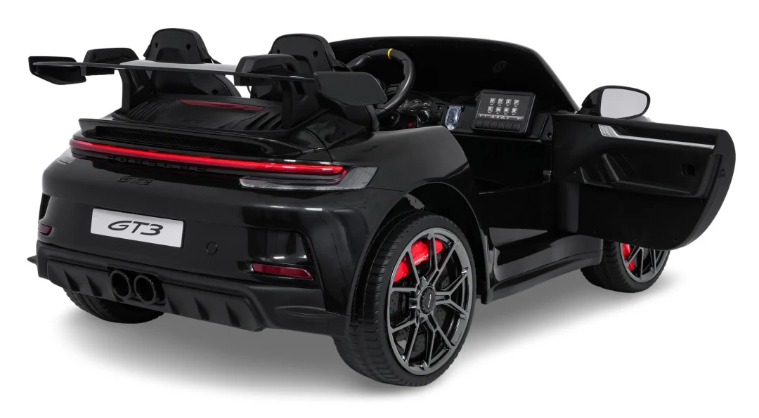 Crni trkaći automobil Porsche 911 GT3 za djecu, crna_10