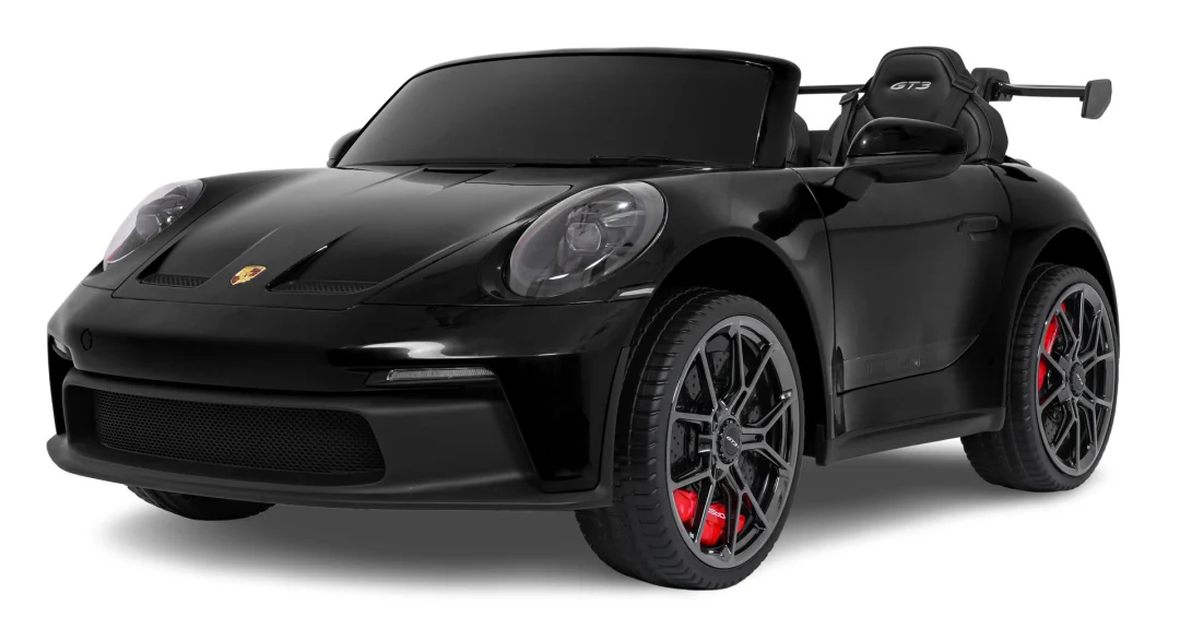 Crni trkaći automobil Porsche 911 GT3 za djecu, crna_14