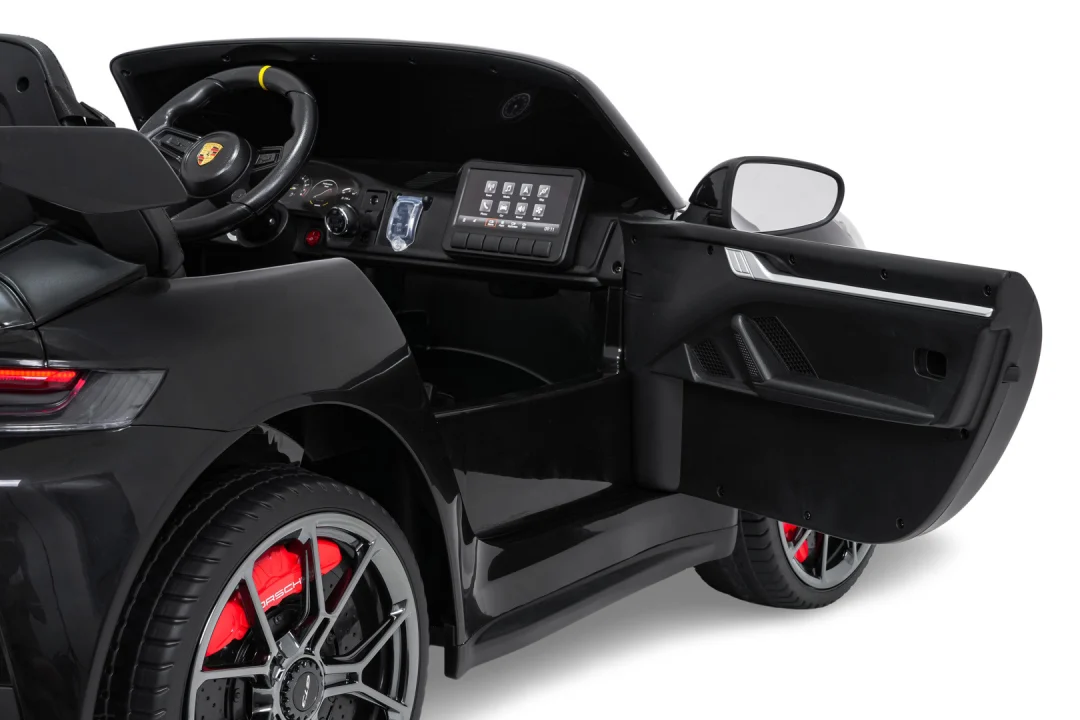 Crni trkaći automobil Porsche 911 GT3 za djecu, crna_19