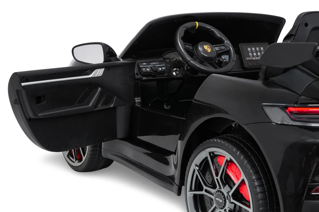 Crni trkaći automobil Porsche 911 GT3 za djecu, crna_20