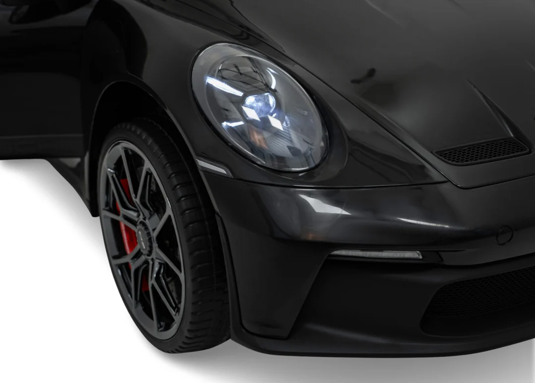 Crni trkaći automobil Porsche 911 GT3 za djecu, crna_29