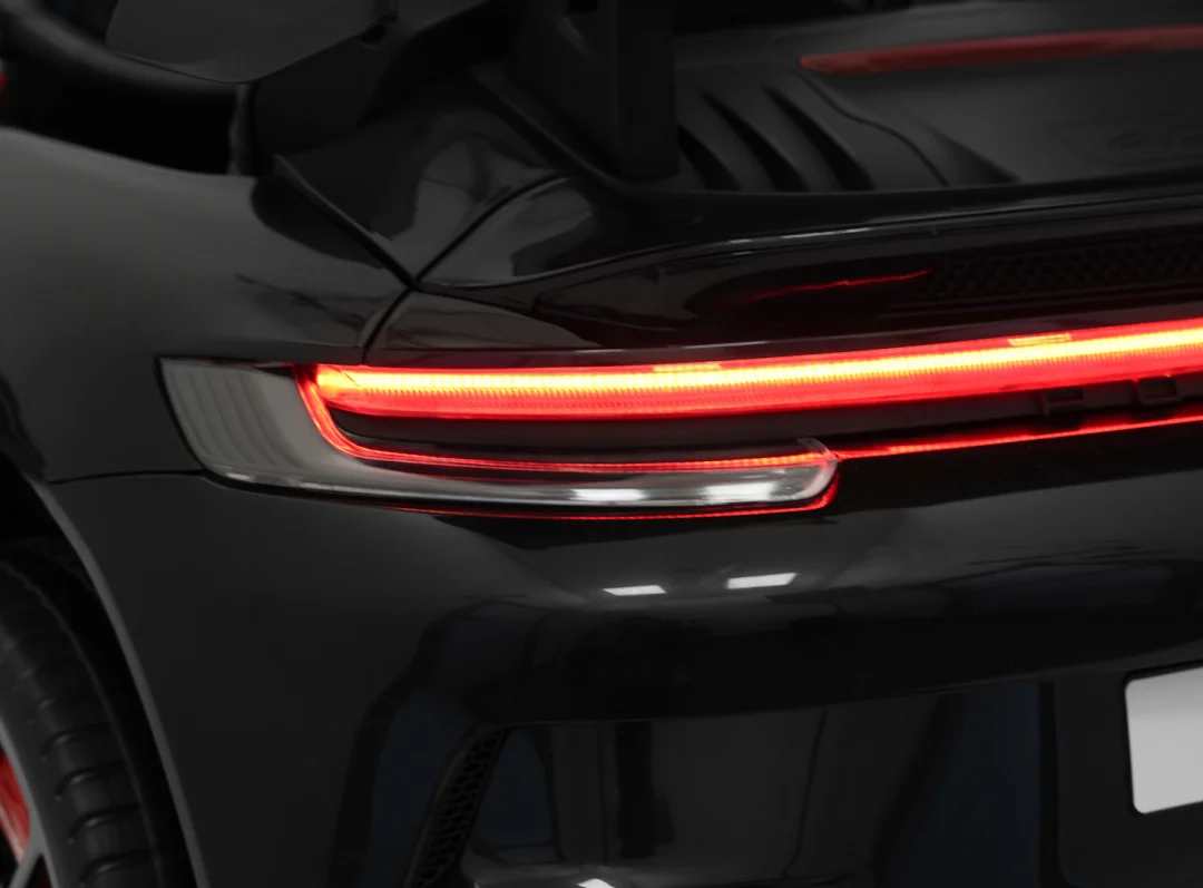 Crni trkaći automobil Porsche 911 GT3 za djecu, crna_30
