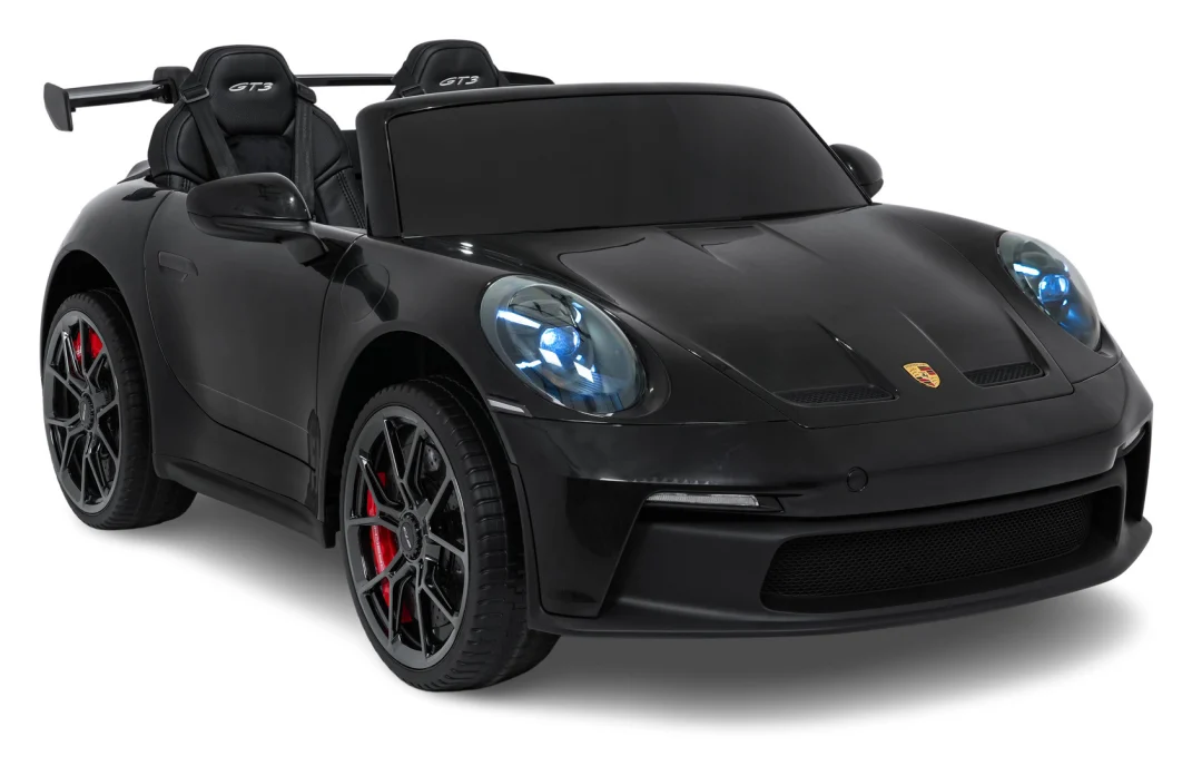 Crni trkaći automobil Porsche 911 GT3 za djecu, crna_4
