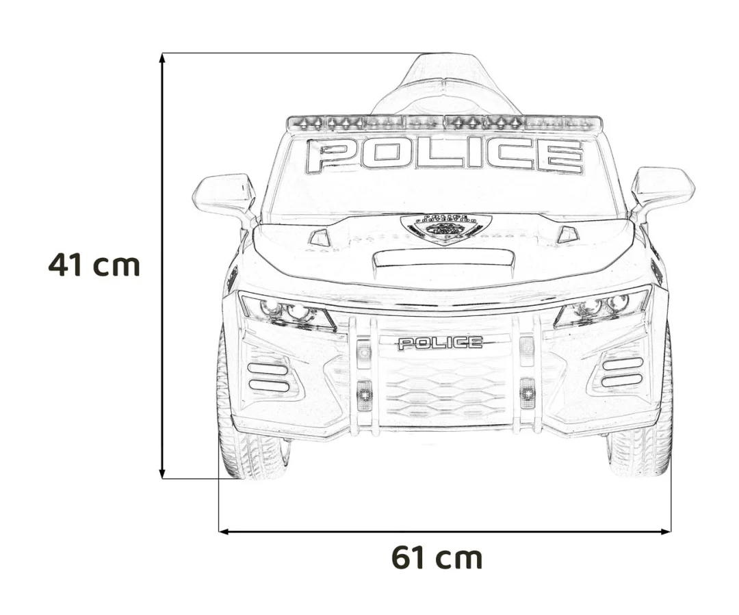 Crno policijsko vozilo agencije 911_2