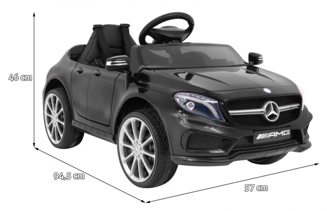 Crno vozilo Mercedes AMG GLA-45_2