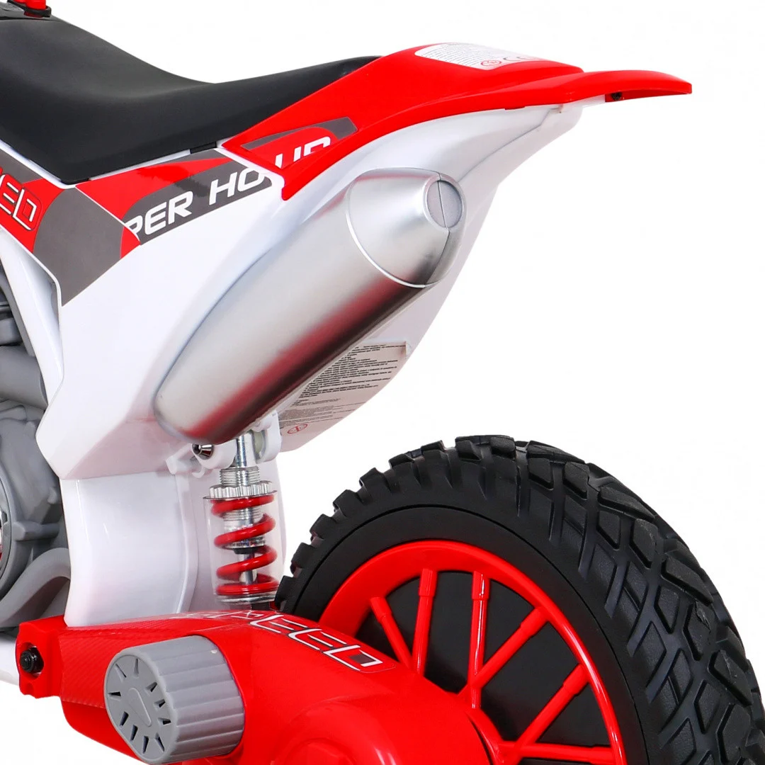 Cross Super Speed Crveni motocikl, crvena motor na akumulator_10