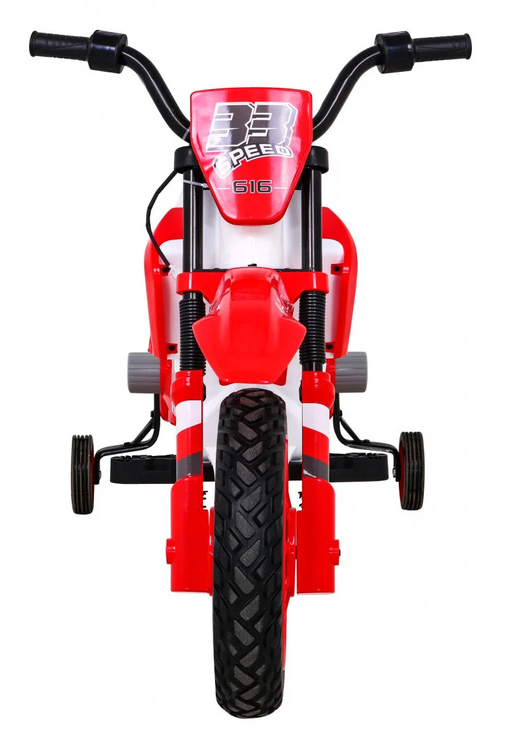 Cross Super Speed Crveni motocikl, crvena motor na akumulator_3