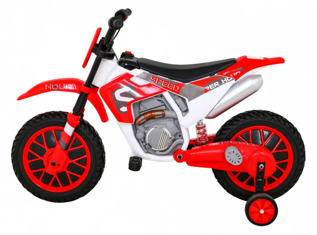 Cross Super Speed Crveni motocikl, crvena motor na akumulator_4