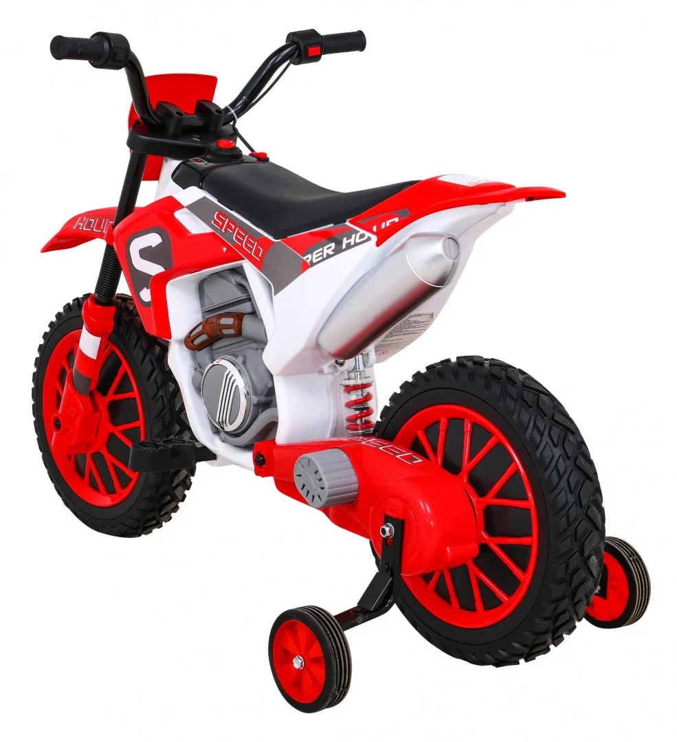 Cross Super Speed Crveni motocikl, crvena motor na akumulator_5