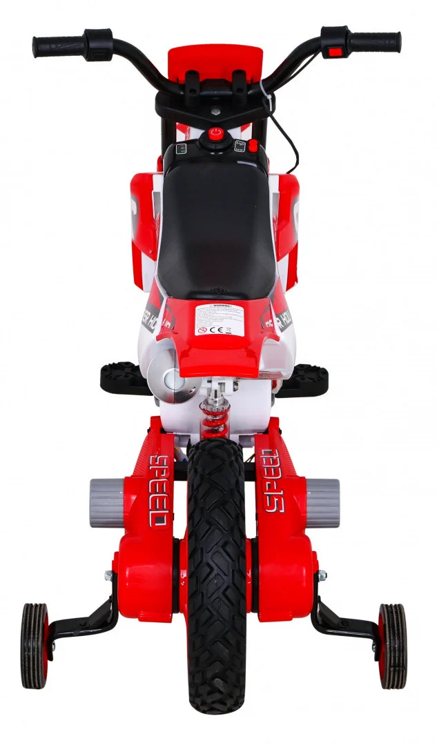 Cross Super Speed Crveni motocikl, crvena motor na akumulator_6