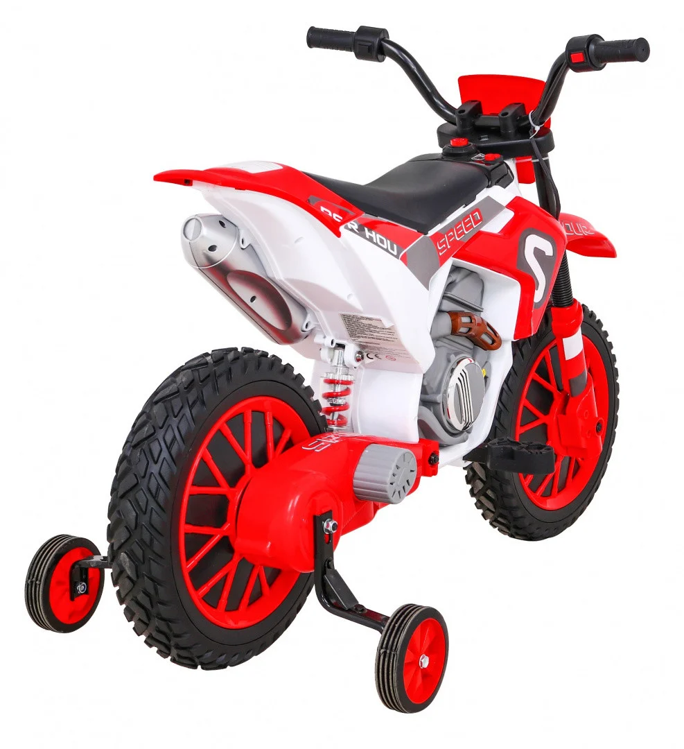 Cross Super Speed Crveni motocikl, crvena motor na akumulator_7