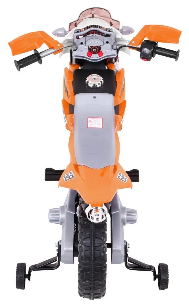Cross motocikl na akumulator, narančasti motor na akumulator_6