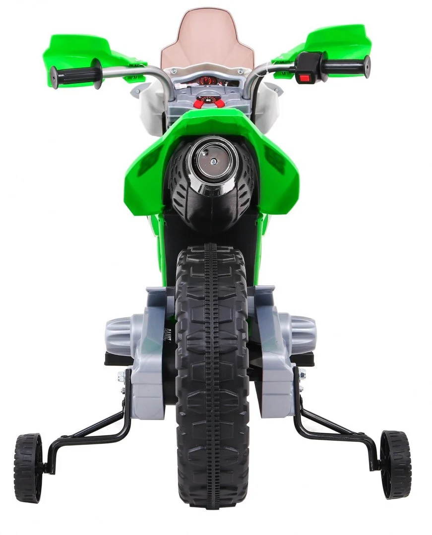 Cross motocikl na akumulator, zeleni motor na akumulator_5