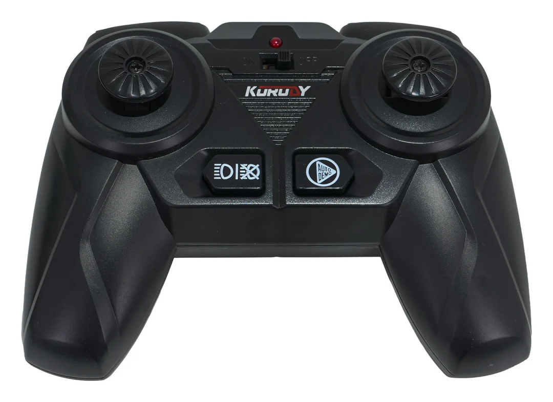 Crveni R/C traktor sa zelenom poluprikolicom_8