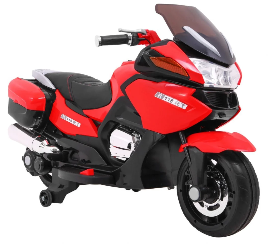 Crveni trkački motor, crvena motor na akumulator_11